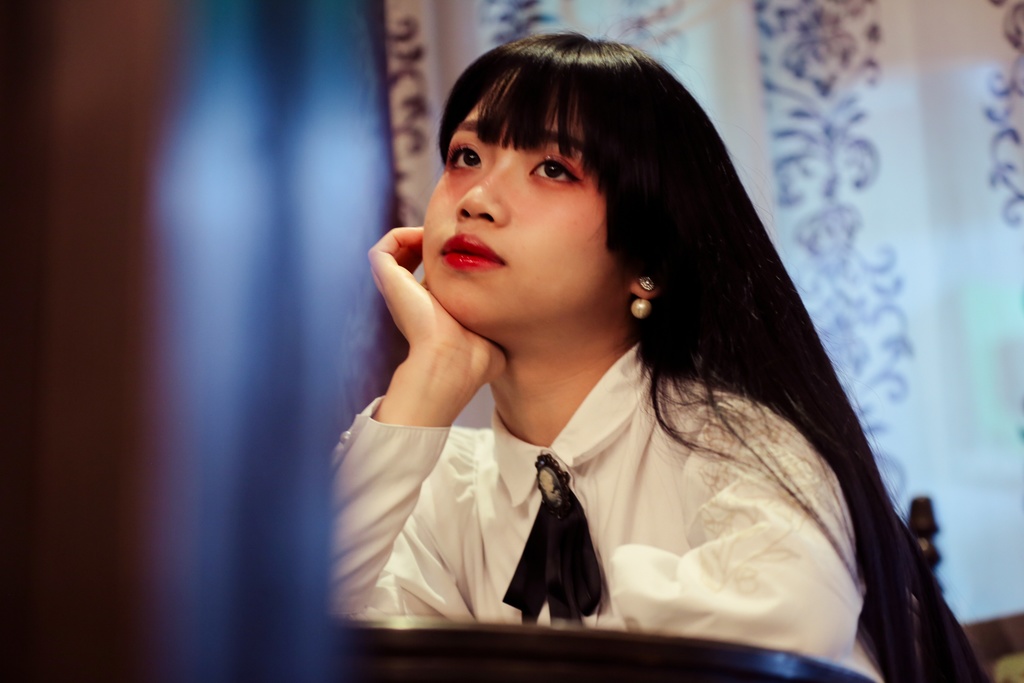 藍生　待ちぼうけ　A3