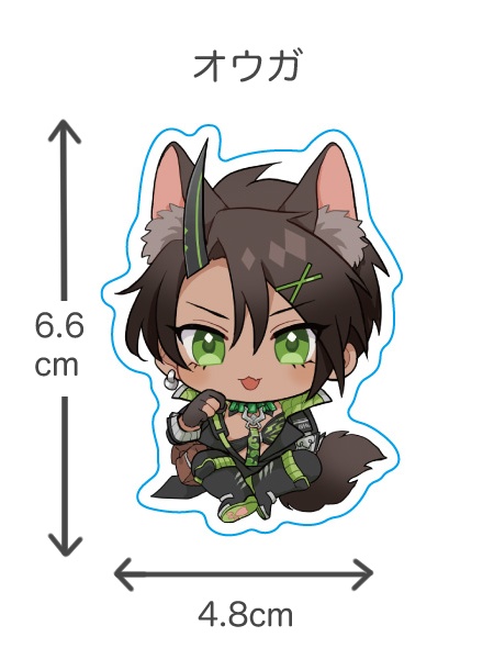 猫ステッカー