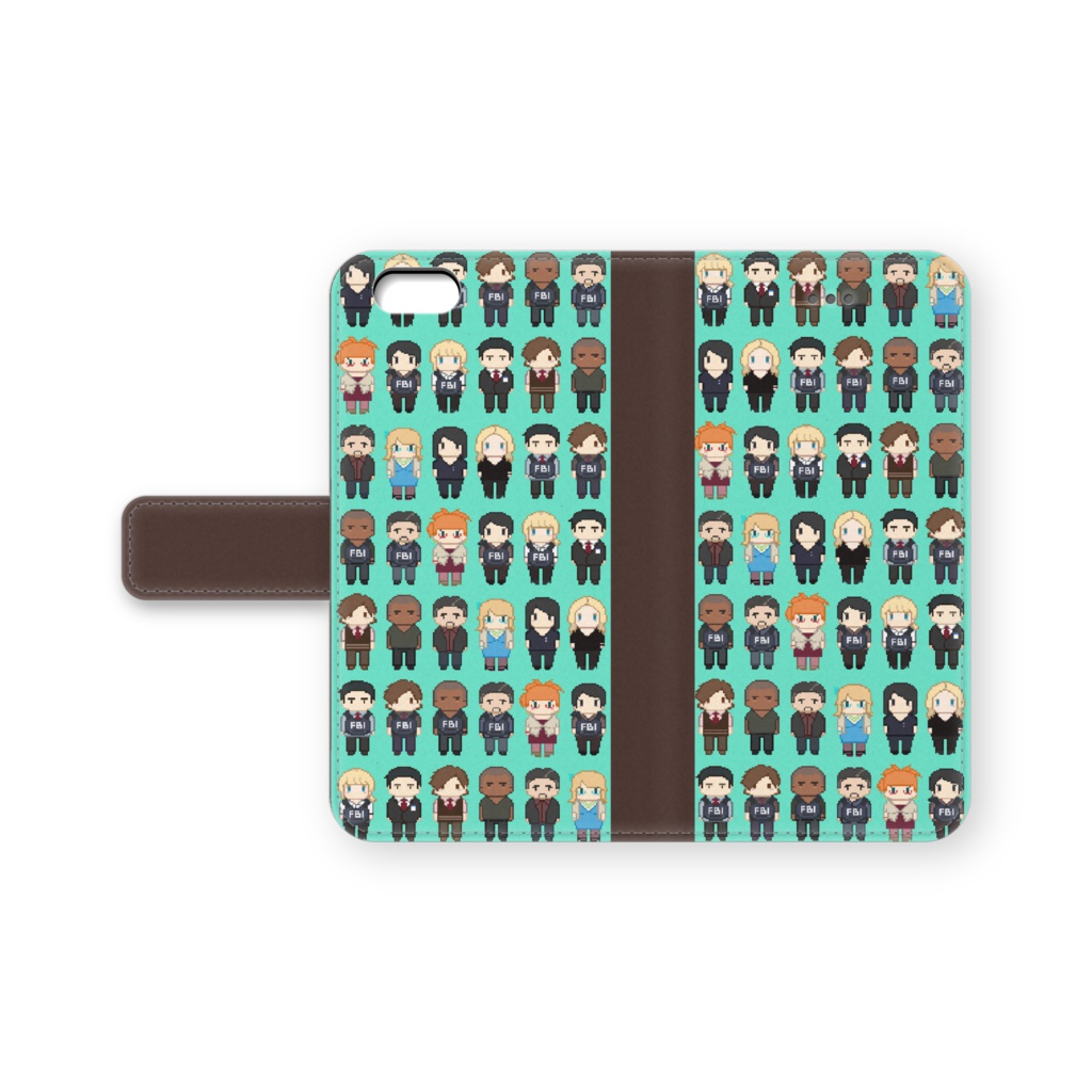 手帳型iPhone6ケース チョコミント