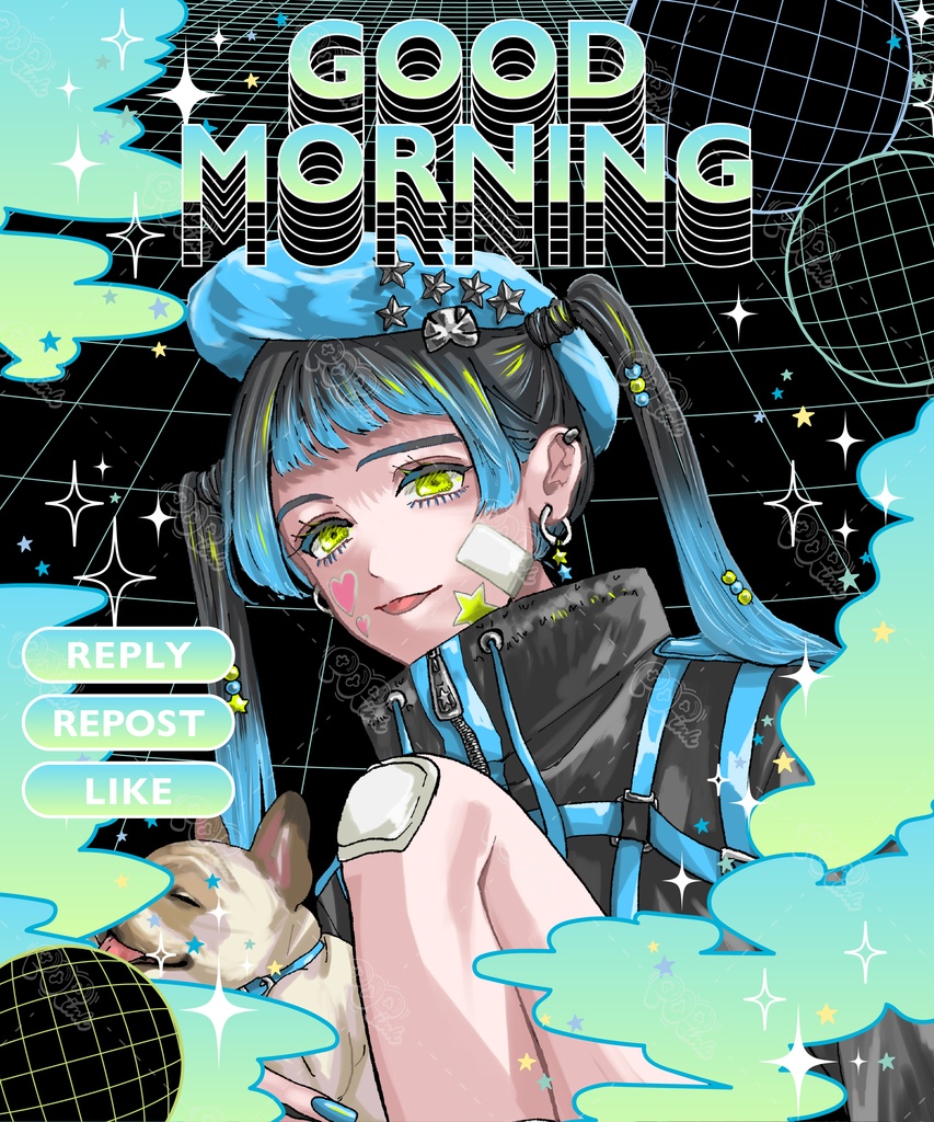 【重ねて使える】フリーフレーム46【フリー素材】