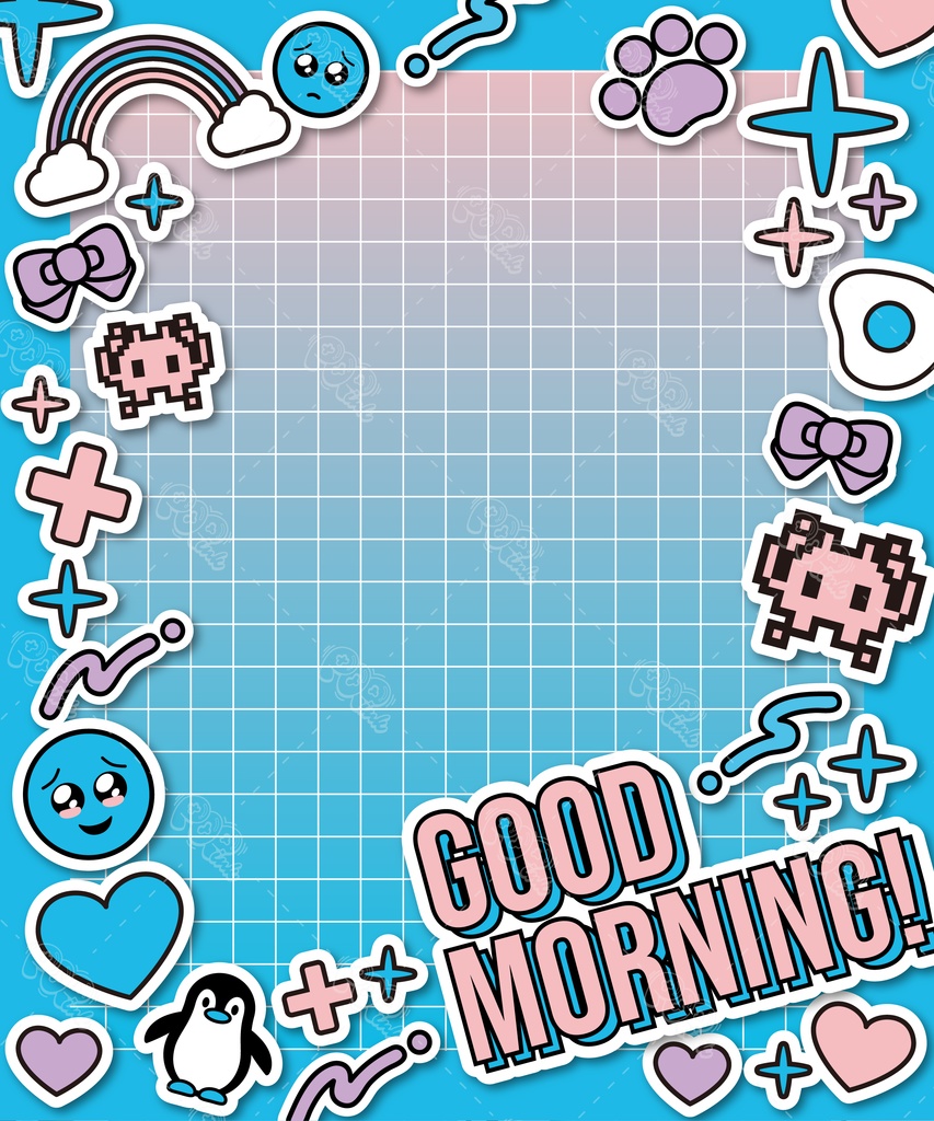 【重ねて使える】フリーフレーム48【フリー素材】