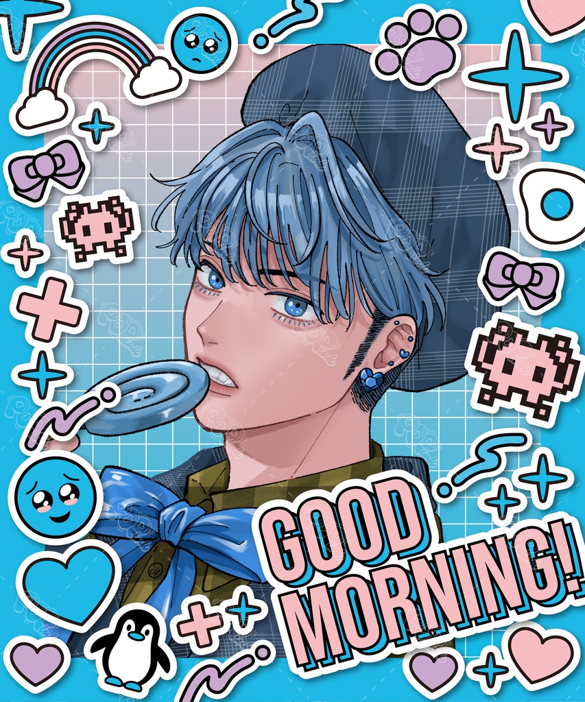 【重ねて使える】フリーフレーム48【フリー素材】