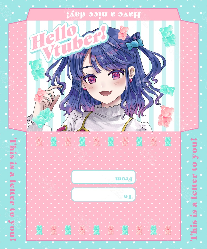 【重ねて使える】フリーフレーム64【フリー素材】