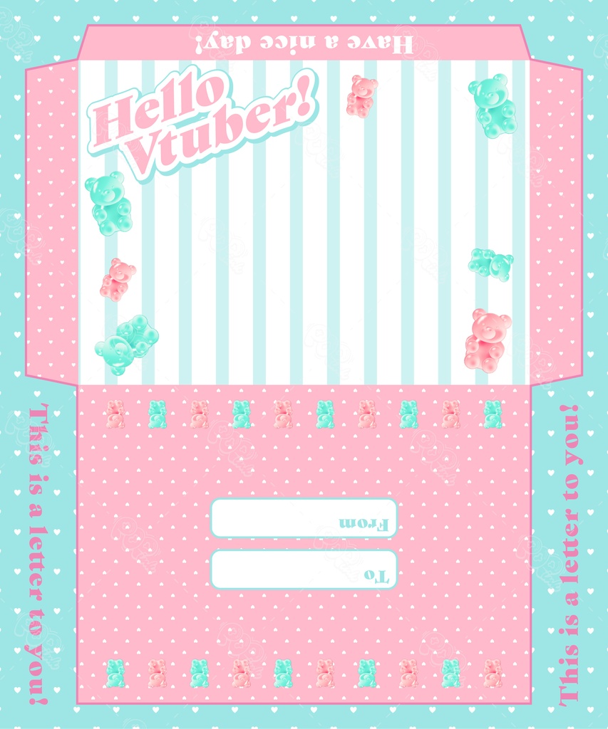 【重ねて使える】フリーフレーム64【フリー素材】