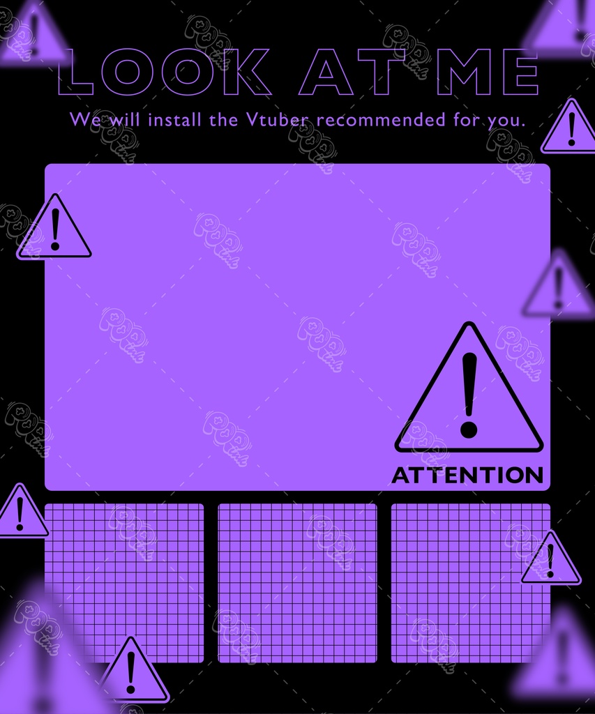 【重ねて使える】フリーフレーム123【フリー素材】