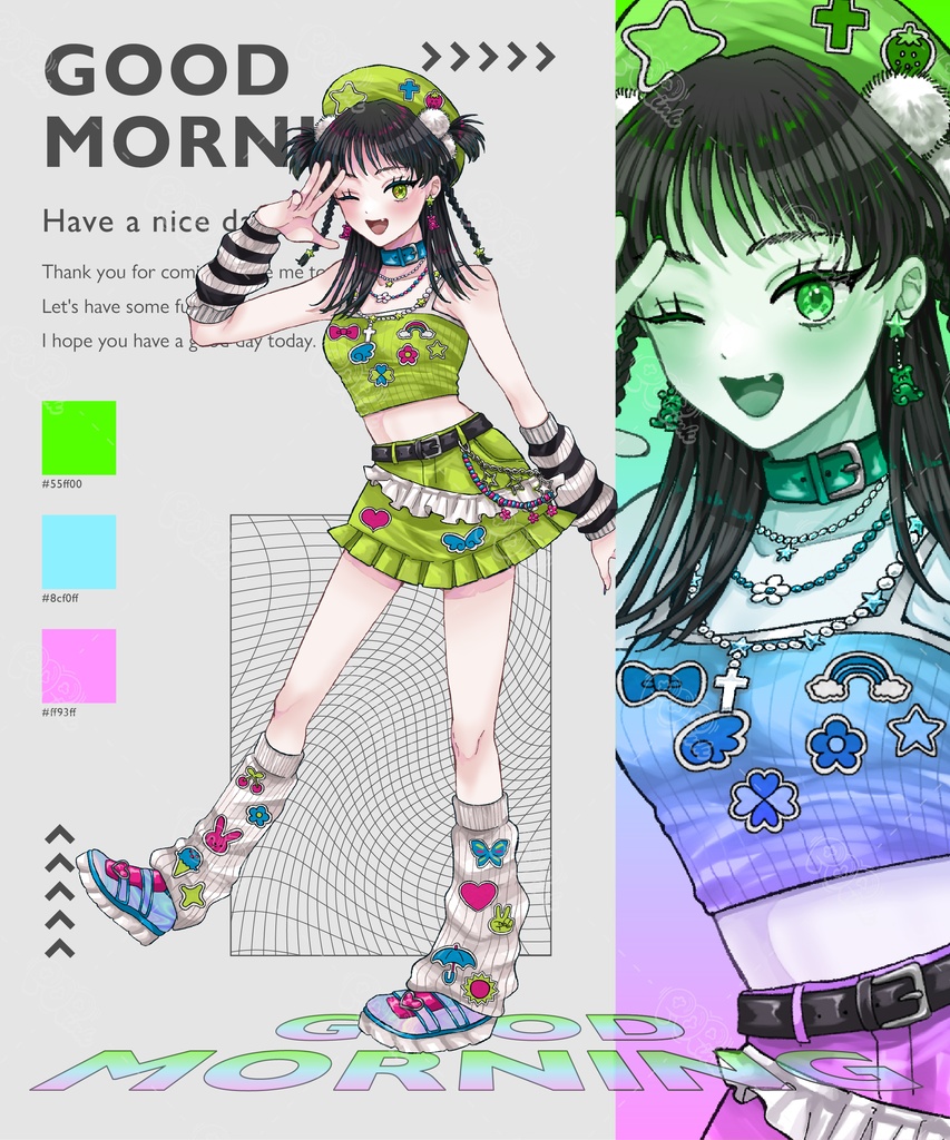 【重ねて使える】フリーフレーム131【フリー素材】