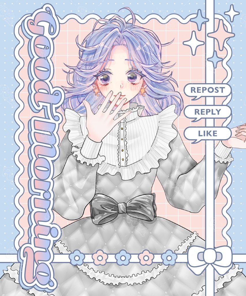 【重ねて使える】フリーフレーム5【フリー素材】