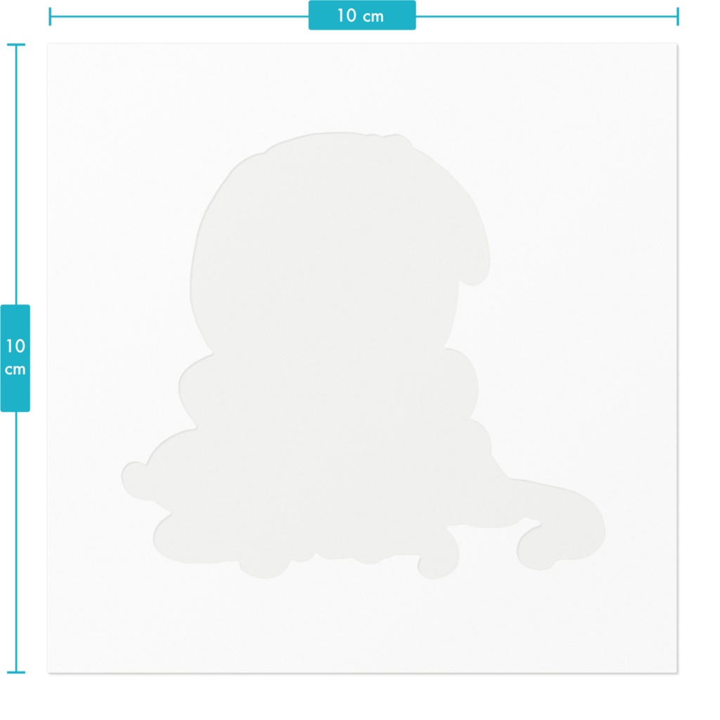 おすわりステッカー