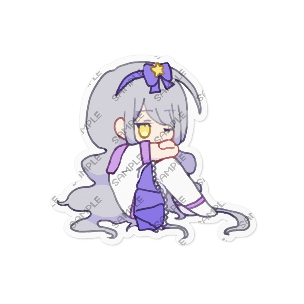 おすわりステッカー