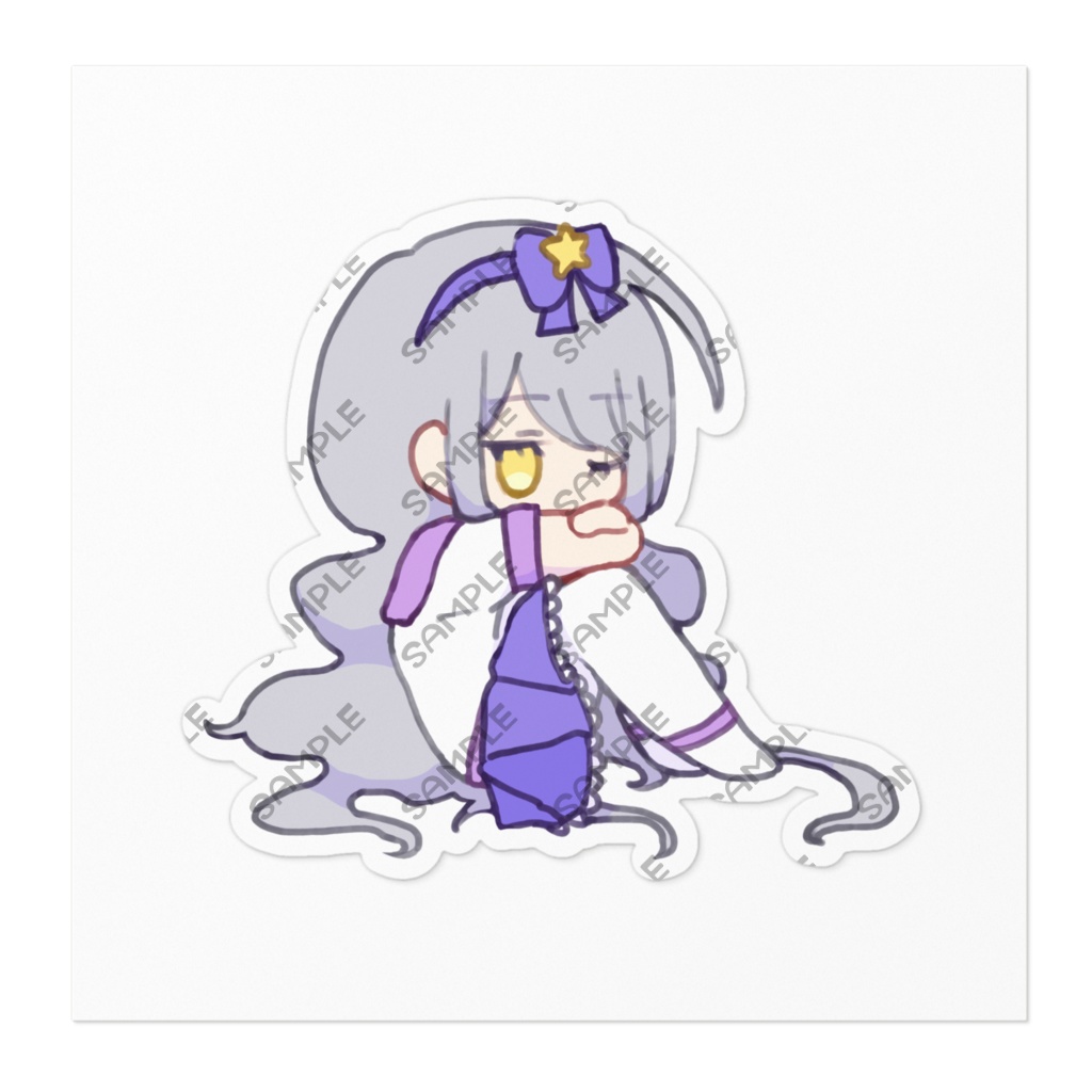 おすわりステッカー