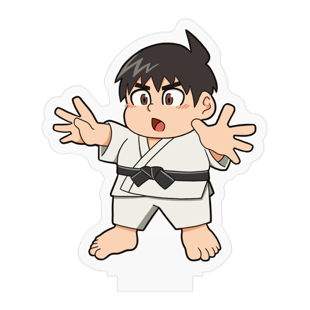 金剛ケンセイ(柔道着)アクリルフィギュア