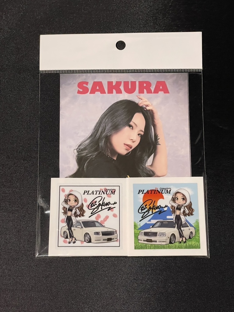 Sakura×PLATINUM ステッカーセット