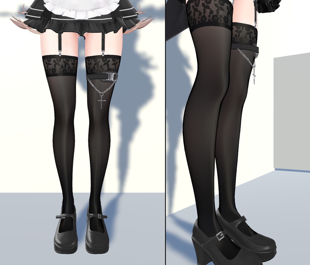 QY's Pantyhose Shader丨QY的连裤袜着色器丨QYのパンティストッキングシェーダー丨QY의 팬티스타킹 셰이더