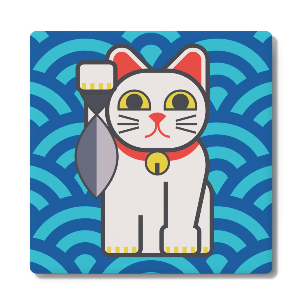招き猫（魚）