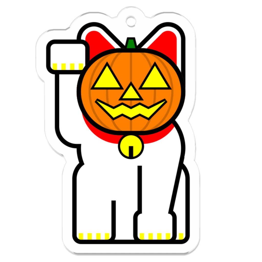 招き猫（ハロウィン）