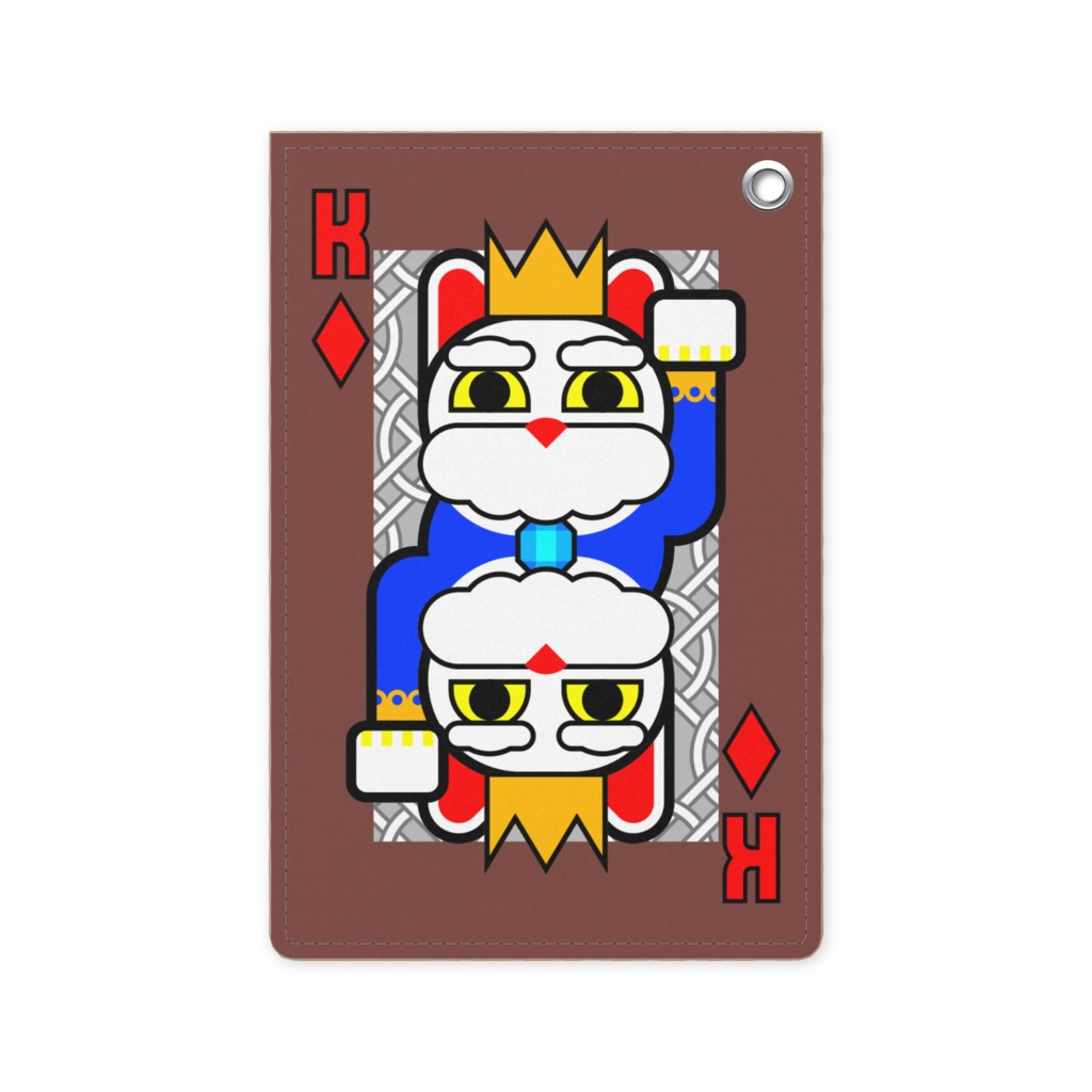 招き猫(王様・トランプ)