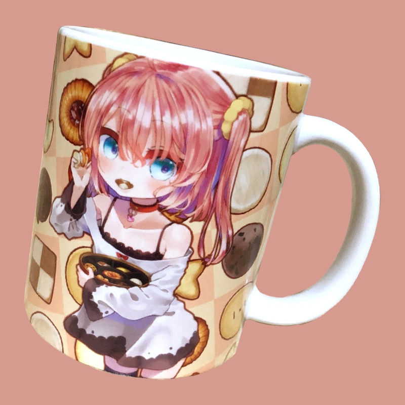 【受注生産 ～1/9】月ちゃんのクッキーマグカップ