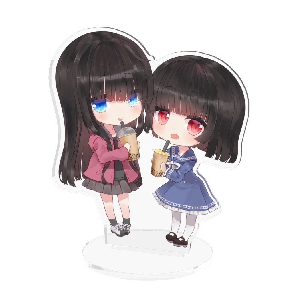 PTRS:CVコンピレーションアクリルスタンド【愛娘＋引きこもり少女】