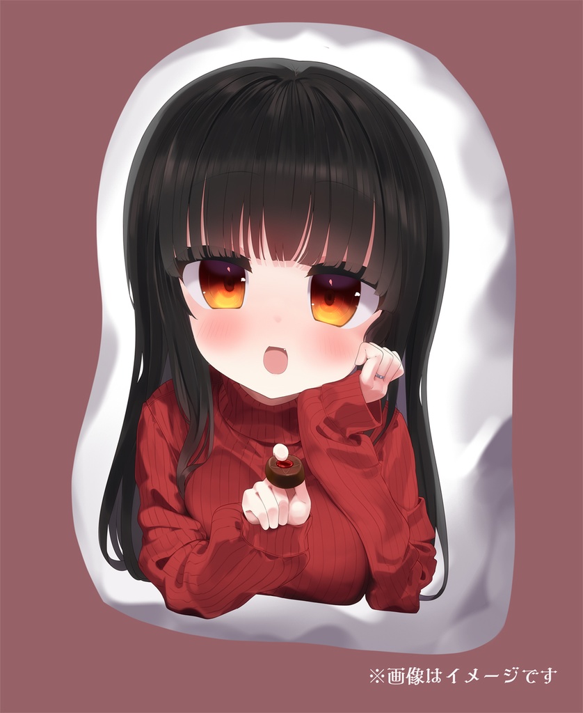 【受注生産・~2/27】朱音ちゃんクッション(バレンタインバージョン)