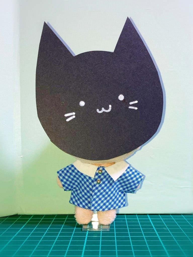 チェックシャツ 各色 10センチぬい服