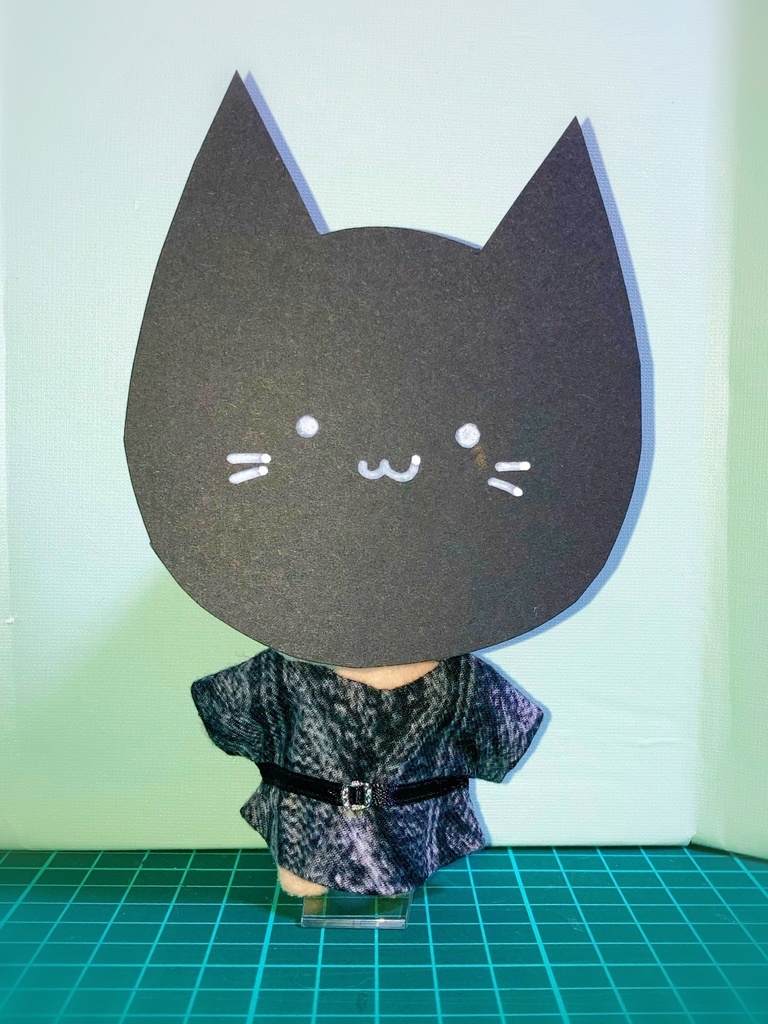 ベルト付きワンピ 各色 10㎝ぬい服