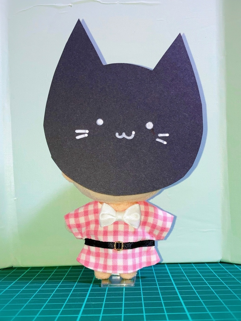 ベルト付きワンピ 各色 10㎝ぬい服