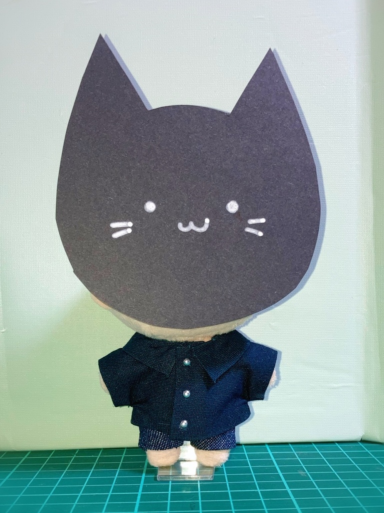 ワイシャツ&デニムセット 各色 10㎝ぬい服