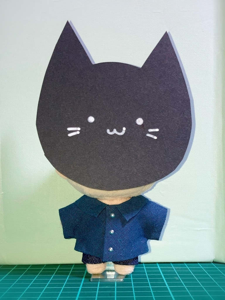 ワイシャツ&デニムセット 各色 10㎝ぬい服