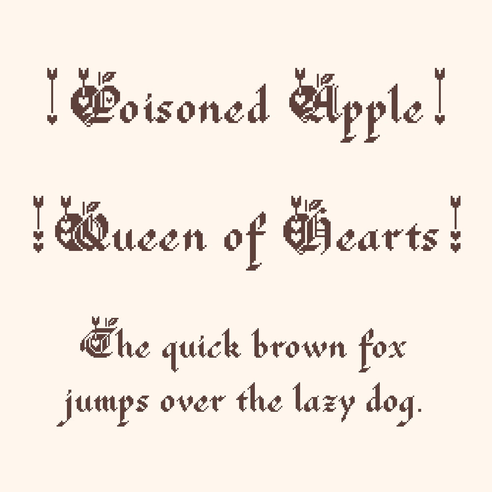 Cdot-Apple(フリーフォント)