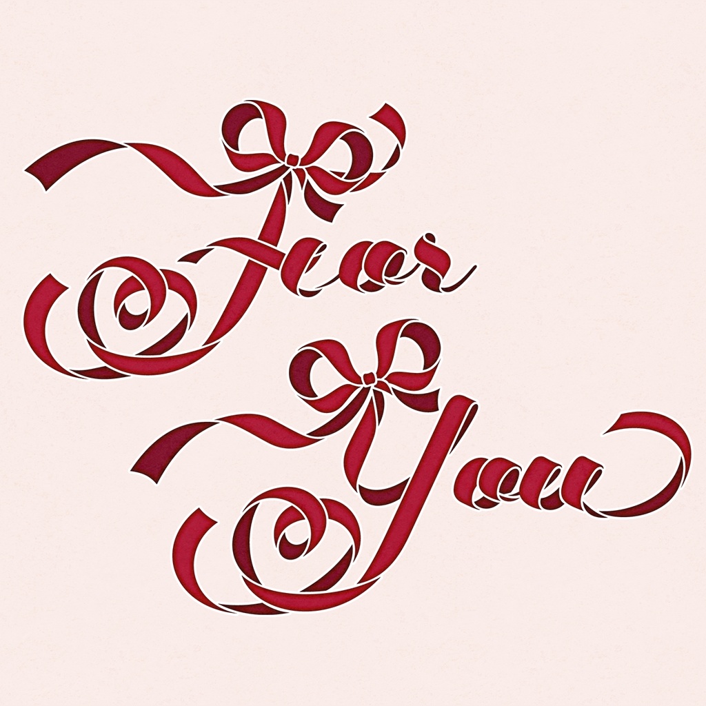 Present Ribbon Script