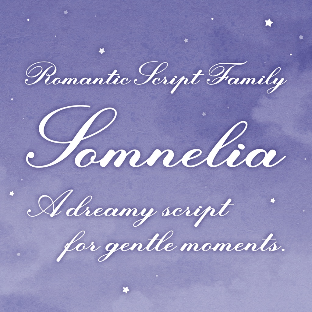 フォント「Somnelia」