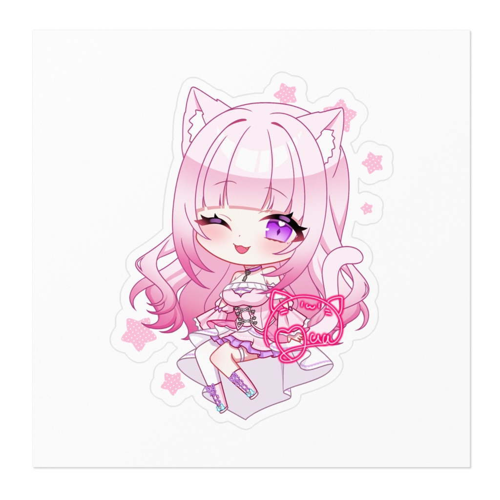 SDステッカー(サイン入りA)