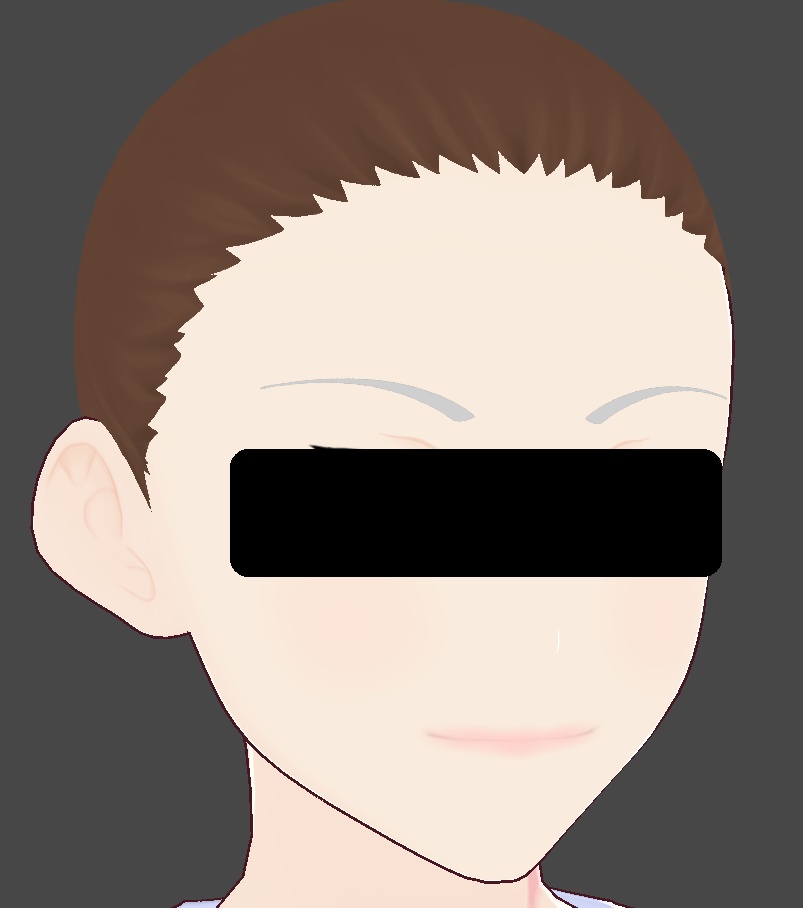 Vroid Clean Eyebrows