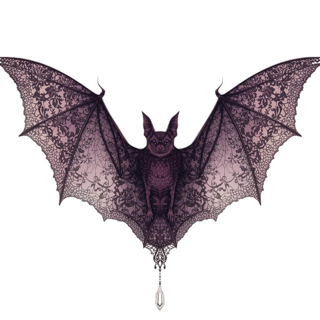 ゴシックハロウィン・クリップアートセット(12点・PNG)