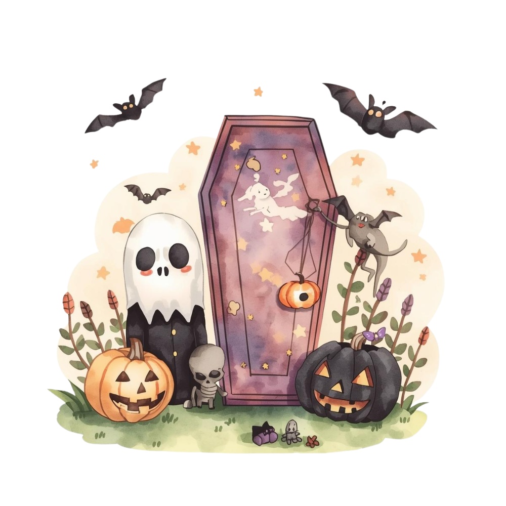 Halloween Party Clipart Set