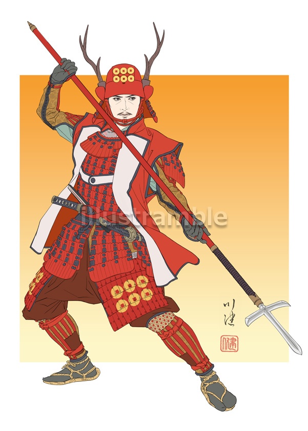 武将絵ジークレー(複製画)