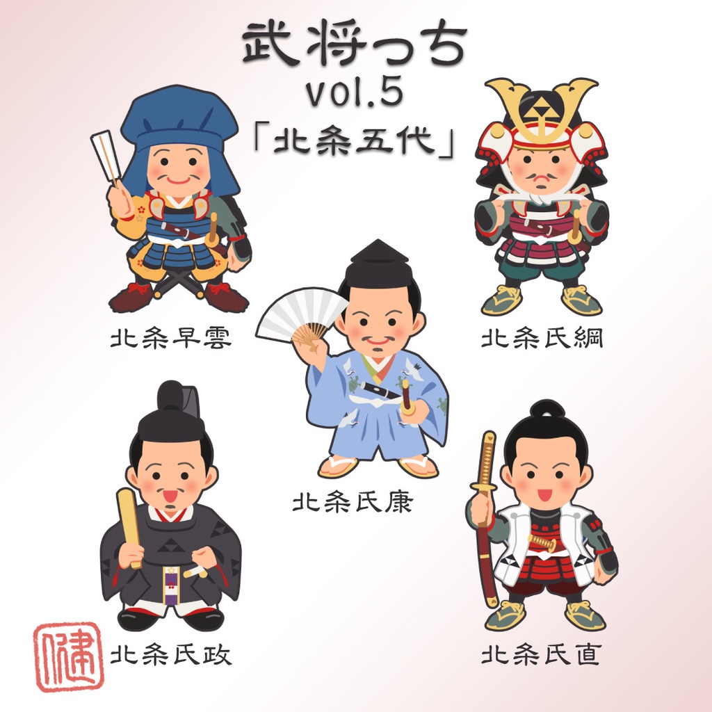 『武将っち』アクスタvol.5「北条五代」