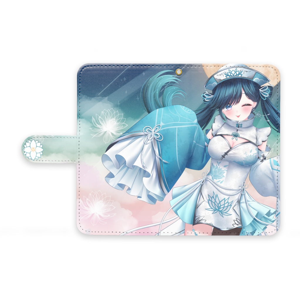 【生誕祭2024記念】チャイナ衣装手帳型Androidケース