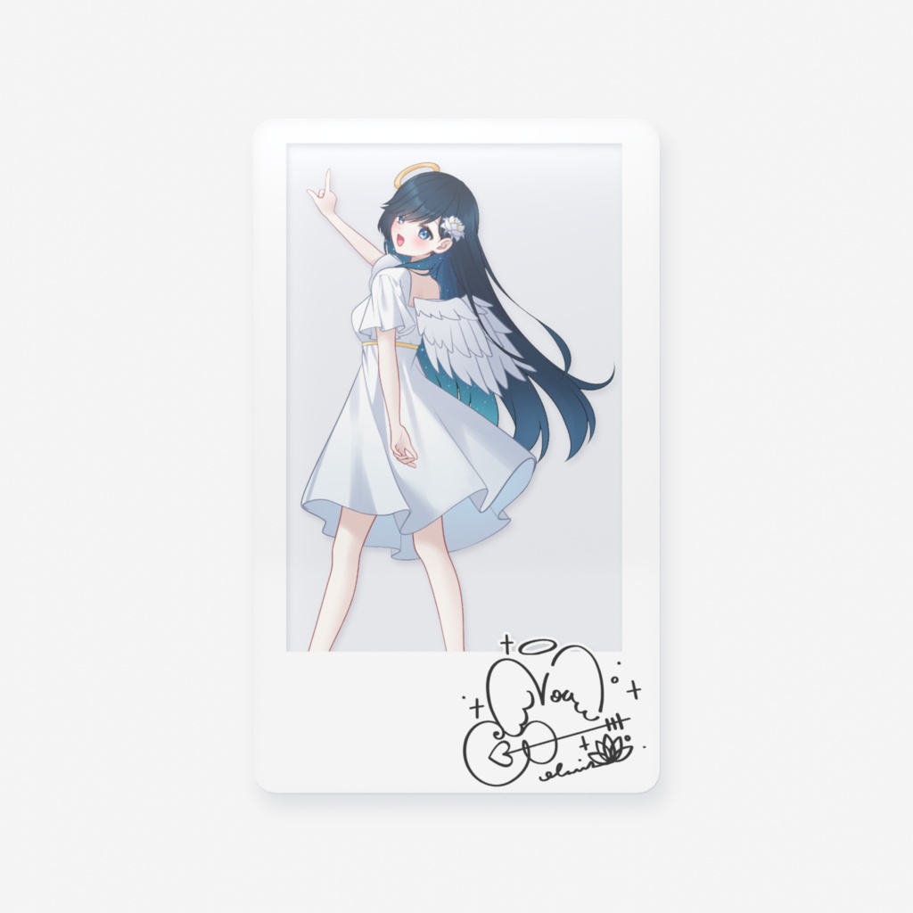 ４周年記念】のあちといっしょ、まわりみち　チェキ風クリアカード