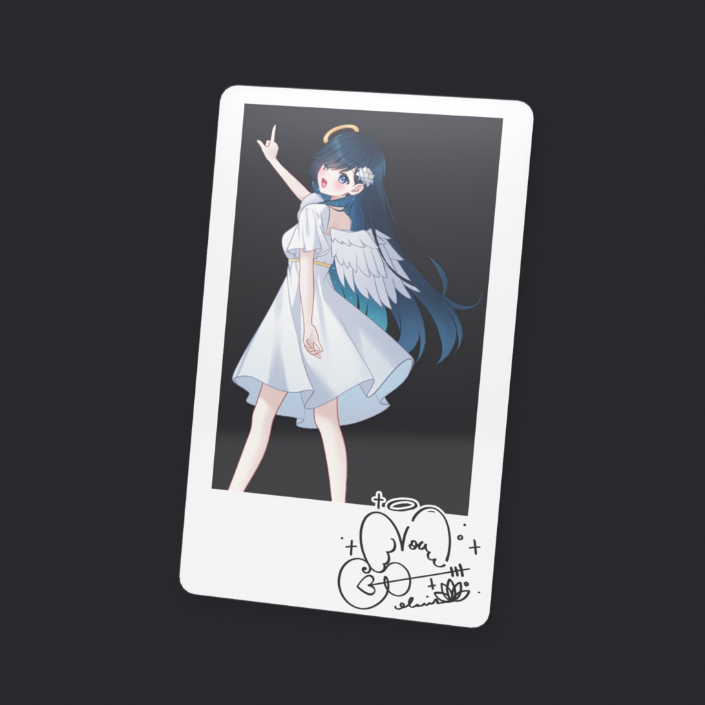 4周年記念】のあちといっしょ、まわりみち チェキ風クリアカード