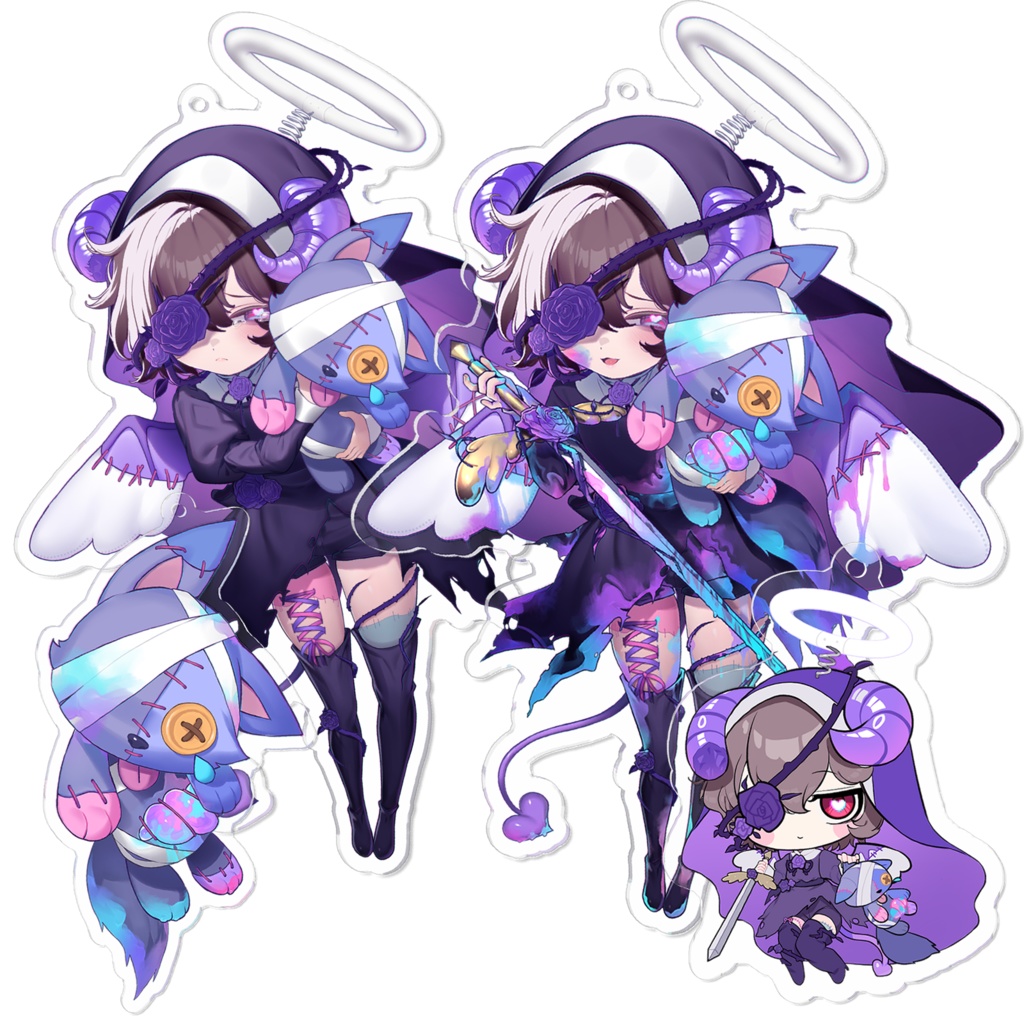 アクリル♡キーホルダー