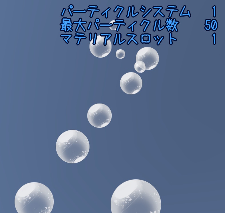 喋ると口から泡が出るギミック!? (VRChat専用)