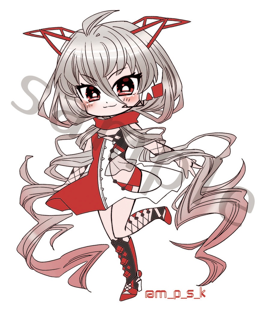 イリルちゃんアクリルスタンドキーホルダー