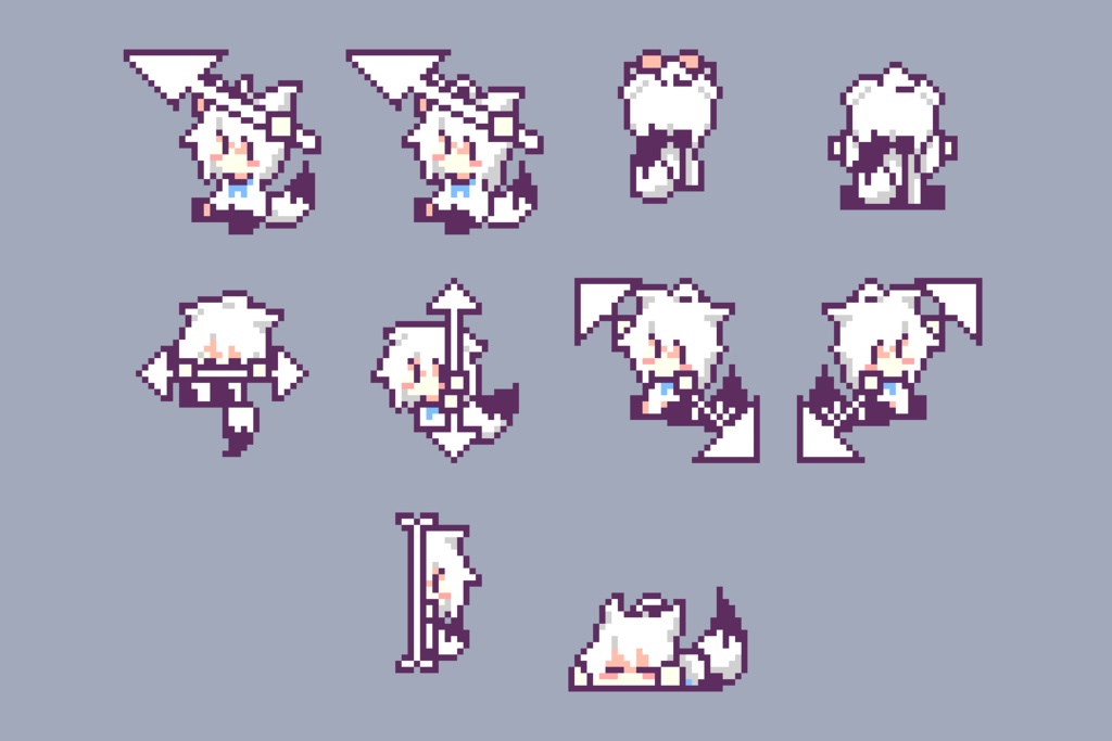 白上フブキ【アニメーションマウスカーソル】