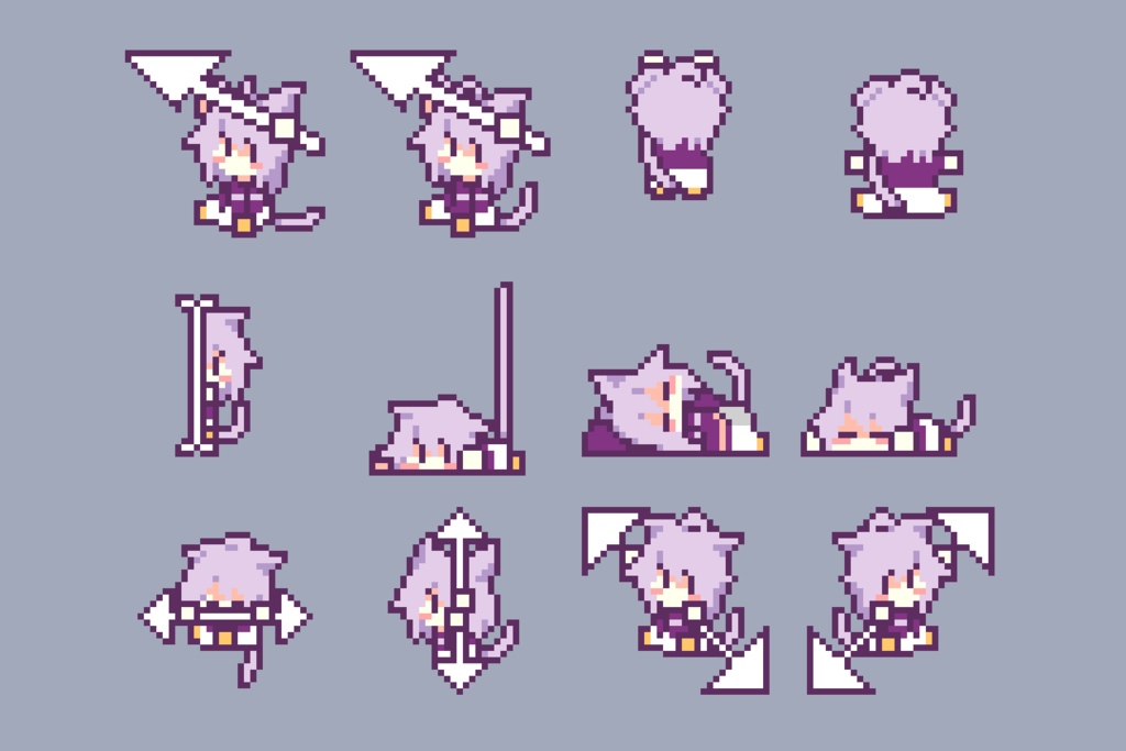 猫又おかゆ【アニメーションマウスカーソル】