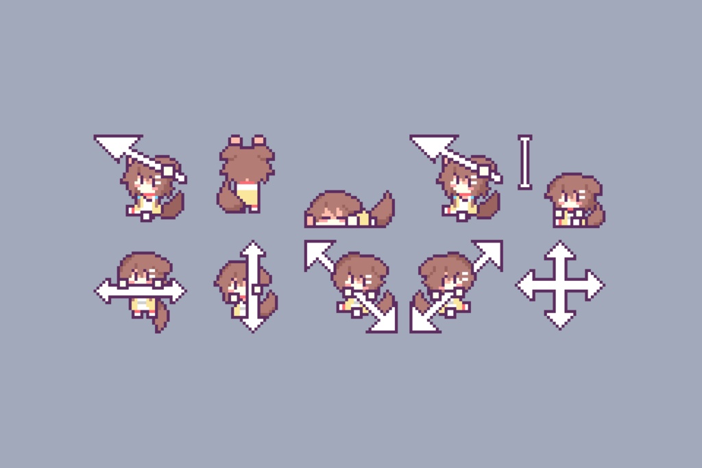 戌神ころね【アニメーションマウスカーソル】