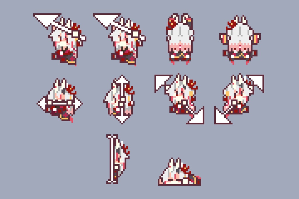 百鬼あやめ【アニメーションマウスカーソル】