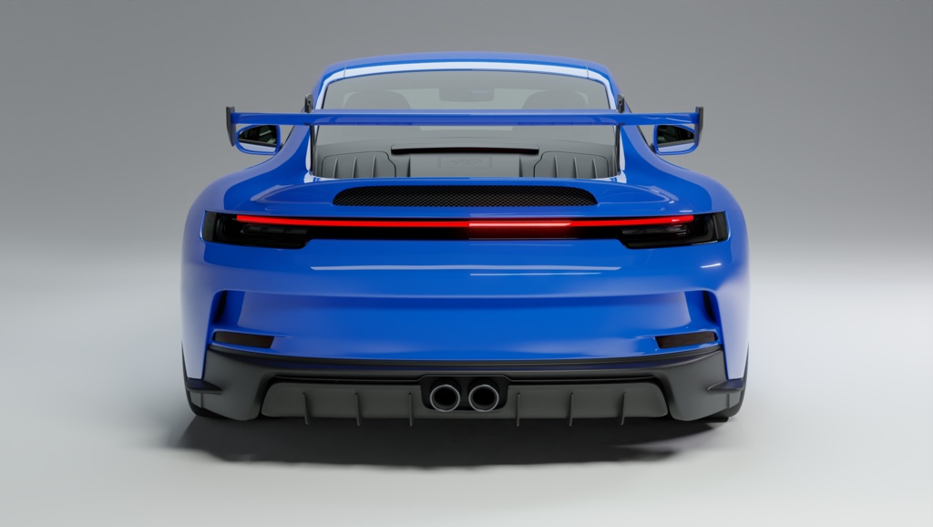 ポルシェ Porsche 911 GT3 2021 3Dmodel