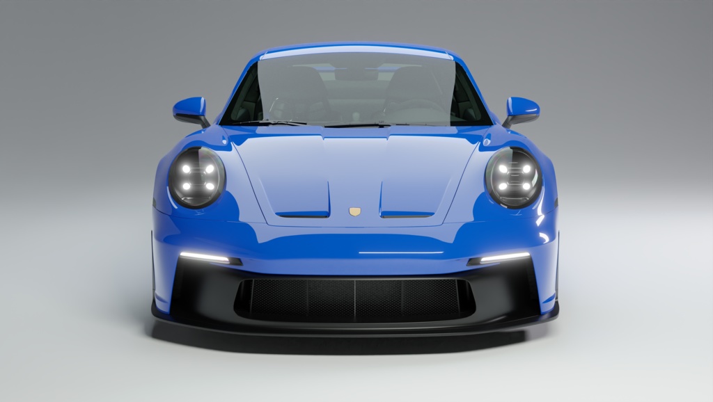 ポルシェ Porsche 911 GT3 2021 3Dmodel