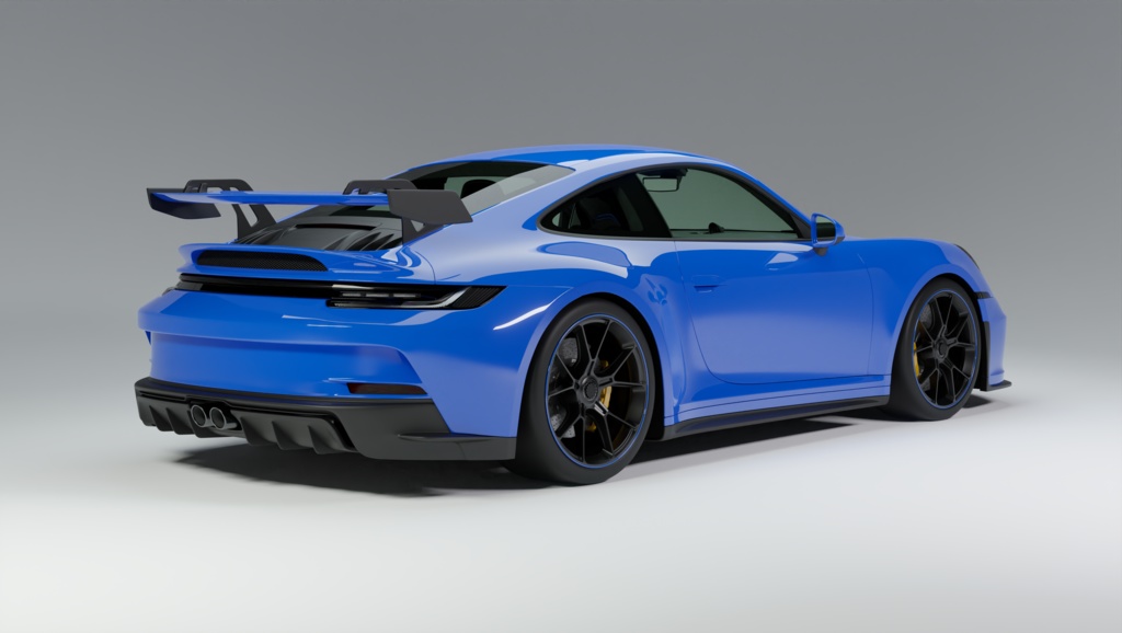 ポルシェ Porsche 911 GT3 2021 3Dmodel
